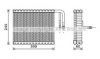 AVA QUALITY COOLING BWV440 Evaporator, air conditioning